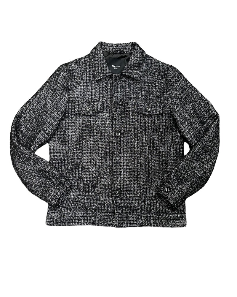 Cigar Cigar Wool Tweed Jacket