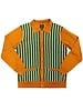 Cigar Cigar L/S Button Down Stripe Knit