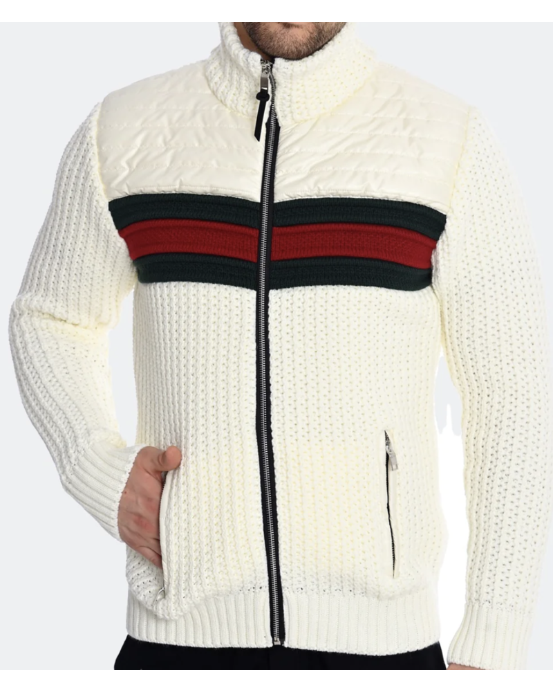 LCR LCR Web Cardigan Sweater