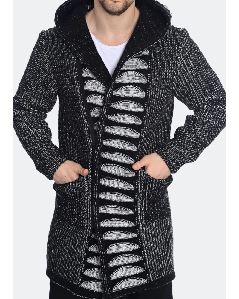 LCR LCR Ribbed Cardigan Sweater