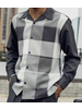 Montique Montique L/S Plaid Set