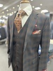 Mazari Mazari Vested Plaid Suit