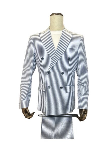 Inserch Inserch D/B Seersucker Stripe Suit