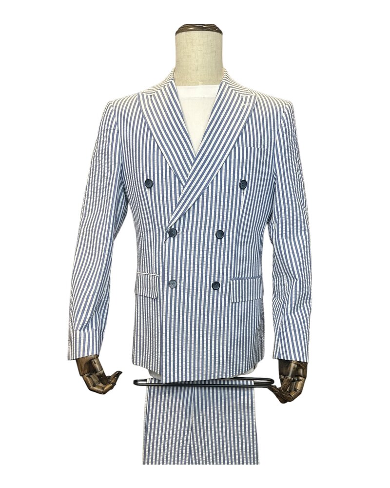 Inserch Inserch D/B Seersucker Stripe Suit