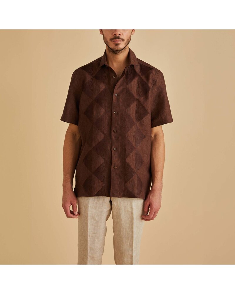 Inserch S/S Embroidered Shirt