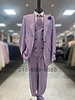 Tiglio Gaberdine Vested Suit (Orvietto)