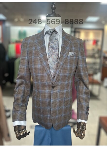 Tiglio Tiglio Window Pane Blazer