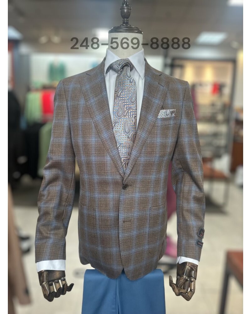 Tiglio Tiglio Window Pane Blazer