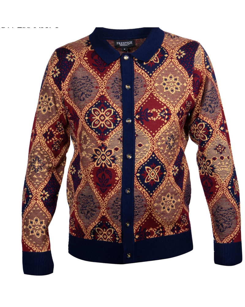 Prestige Prestige L/S Button Down Sweater