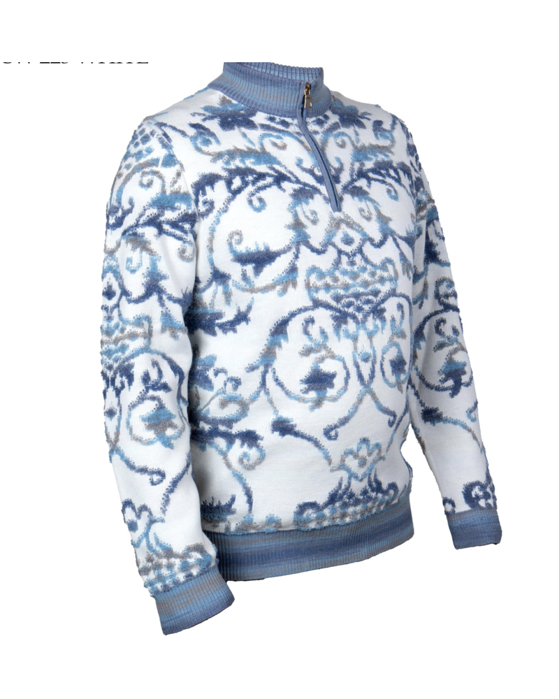 Prestige Prestige L/S Half Zip TW Mock Sweater