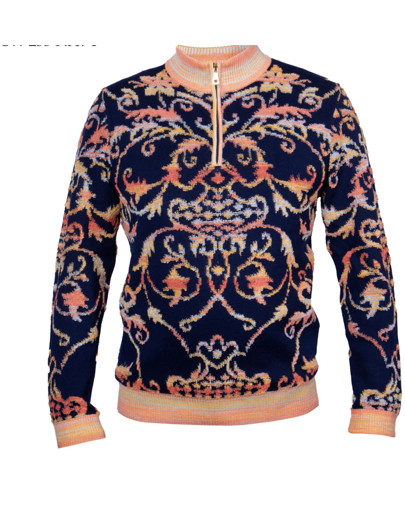 Prestige Prestige L/S Half Zip TW Mock Sweater