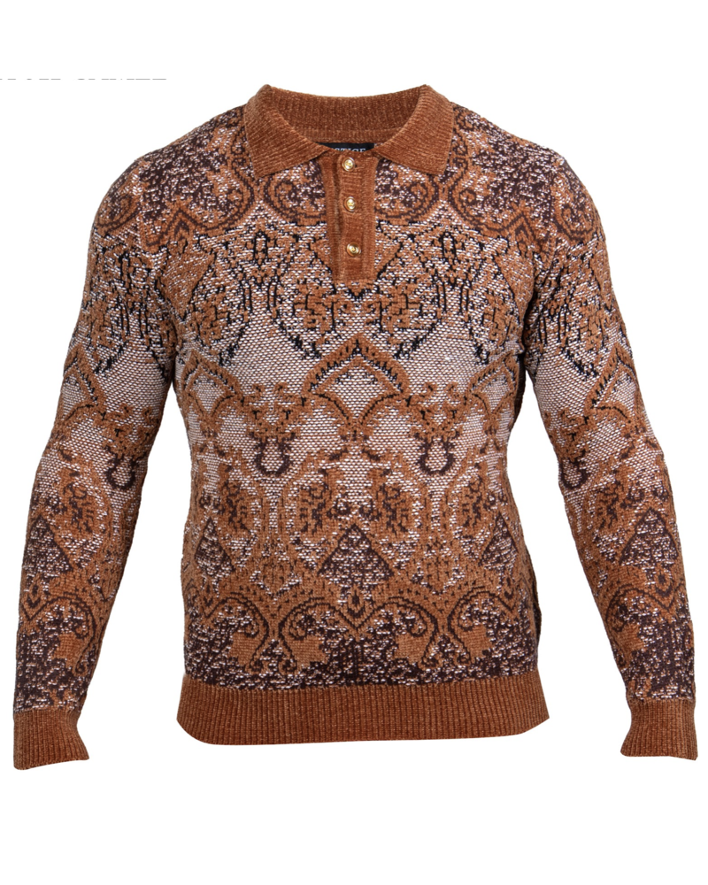 Prestige Prestige L/S Chanel Polo Sweater