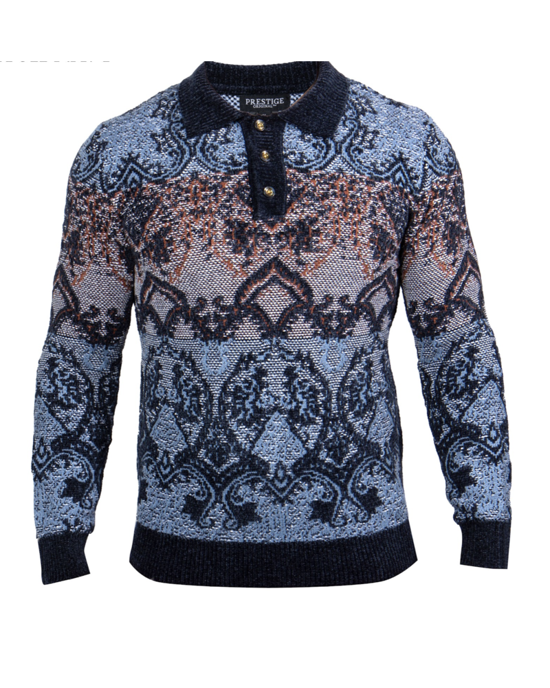 Prestige Prestige L/S Chanel Polo Sweater