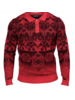 Prestige Prestige L/S Jacquard Polo Sweater