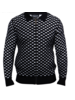 Prestige Prestige L/S Full Zip Textured Sweater