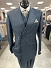 Tiglio Tiglio D/B Window Pane Suit W/Vest