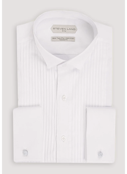 Stevenland Steven Land F/C Cotton Wing Tip Tuxedo Shirt