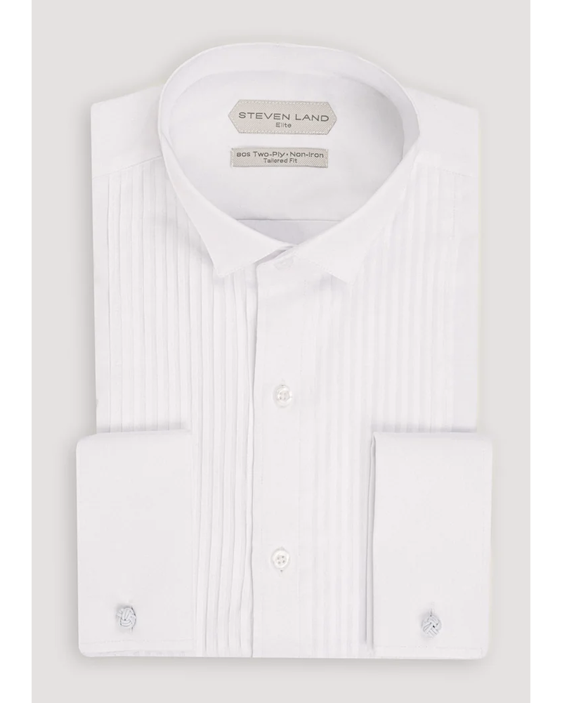 Stevenland Steven Land F/C Cotton Wing Tip Tuxedo Shirt