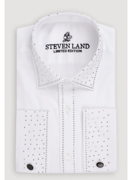Stevenland Steven Land Dante Shirt W/Crystals