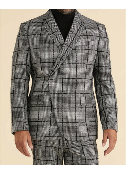 Inserch Inserch D/B Glen Plaid Blazer