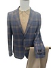 Tiglio Tiglio 2B Wool Plaid Blazer