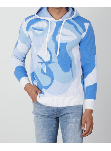 One In A Million Face Hoodie Sweater