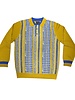 Cigar Cigar L/S Houndstooth Polo Knit Sweater