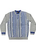 Cigar Cigar L/S Houndstooth Polo Knit Sweater