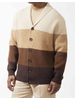 Silversilk Silversilk Tri-Tone Cardigan Sweater