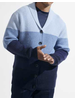 Silversilk Silversilk Tri-Tone Cardigan Sweater