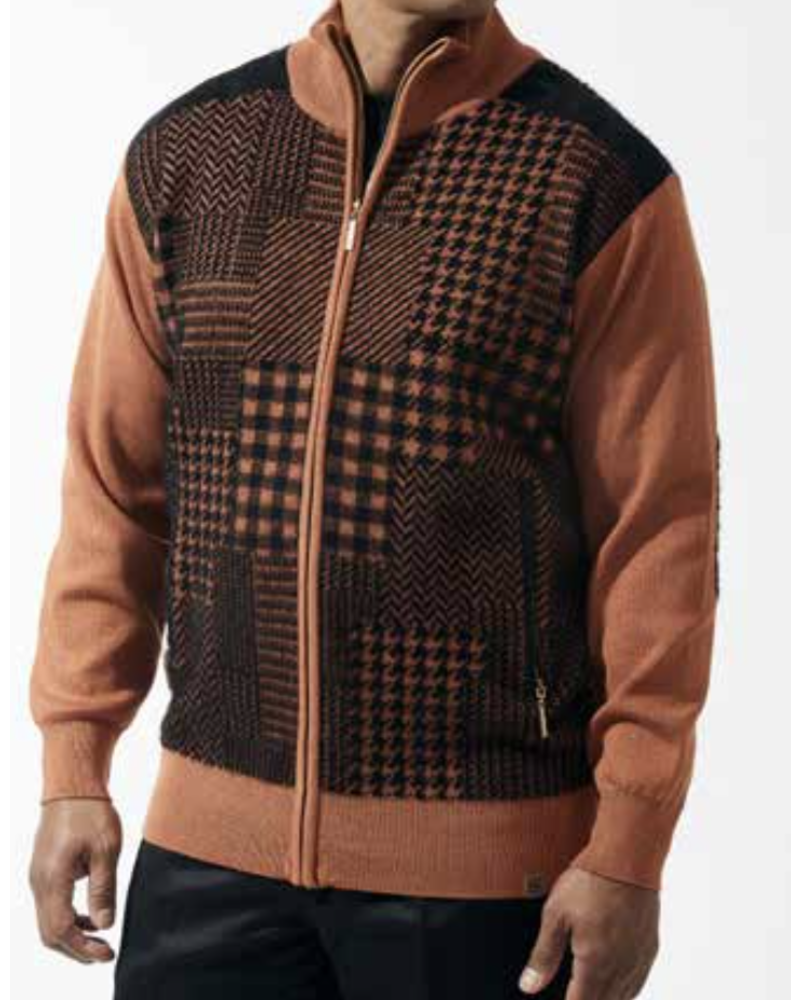 Silversilk Silversilk Houndsthooth Sweater