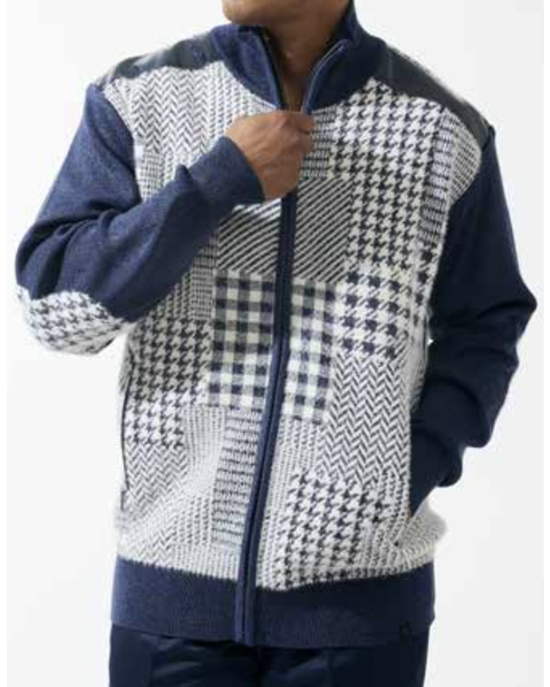 Silversilk Silversilk Houndsthooth Sweater