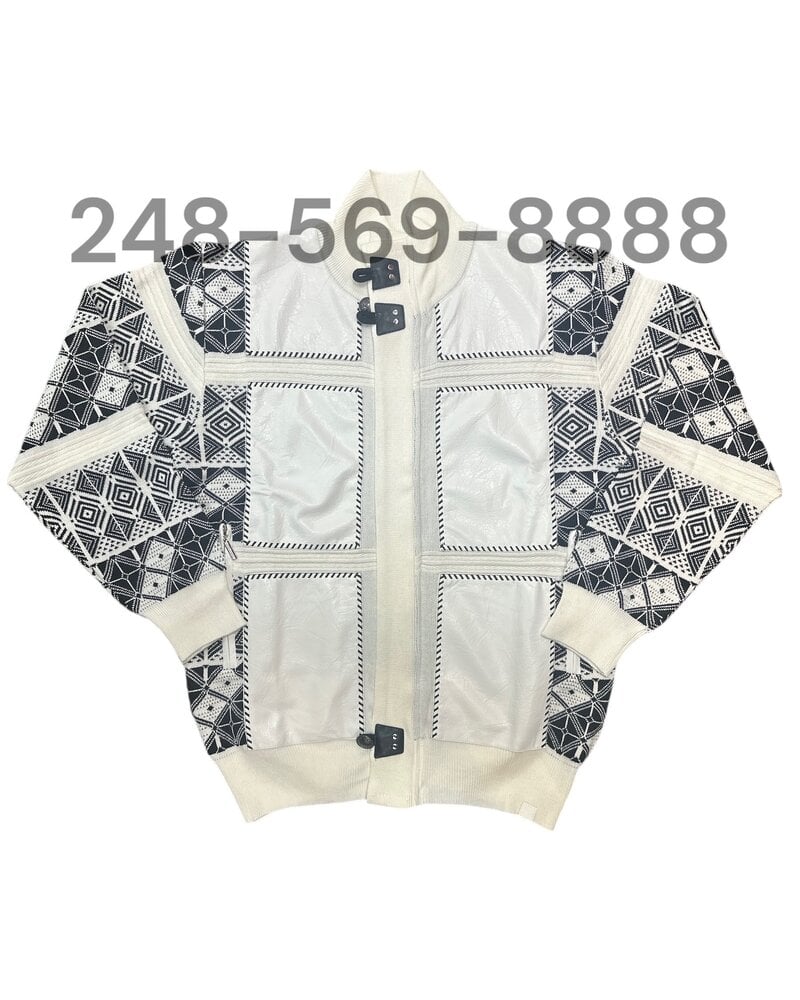 Silversilk Silversilk Suede Mix Media Sweater