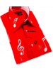 Axxess Cotton Music Note Shirt