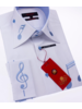 Axxess Cotton Music Note Shirt
