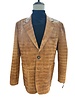 Barya Geniune Leather Embossed Gator Blazer