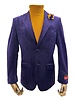 Mazari 2B Peak Lapel Velvet Blazer