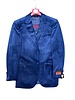 Mazari 2B Peak Lapel Velvet Blazer