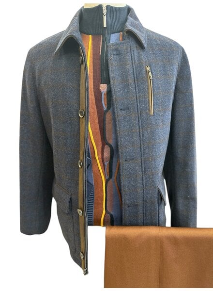 Enzo Enzo Window Paine Peacoat