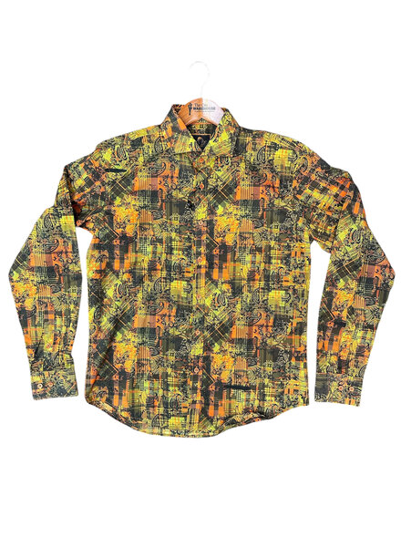 Cigar Cigar L/S Paisley Plaid Shirt