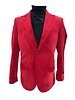 Mazari 2B Peak Lapel Velvet Blazer