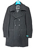 Canuti Canuti Double Breasted Pinstripe Peacoat