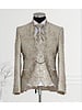 Masculini Masculini Banded Paisley Vested Suit
