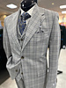 Tayion Tayion 2B Plaid Vested Suit