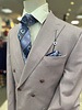 Tayion Tayion Double Breasted Window Pane Suit
