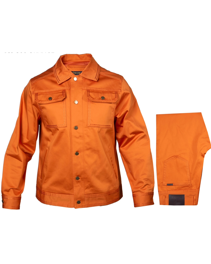Prestige Prestige Thick Stitch Jean Set