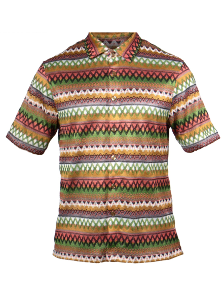 Prestige Prestige S/S Zig Zag Lace Shirt