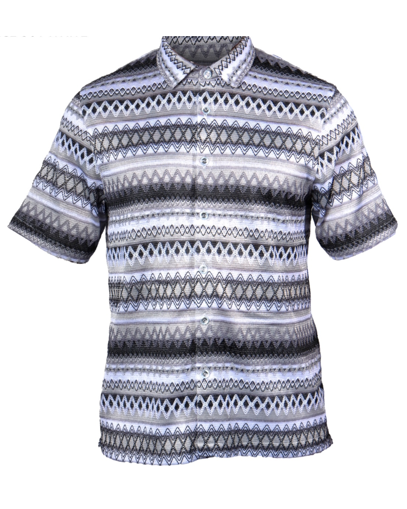 Prestige Prestige S/S Zig Zag Lace Shirt