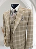Tayion Tayion 2B Window Pane Vested Suit