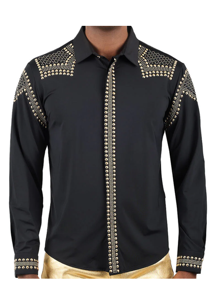 Barabas Barabas L/S Western Studded Shirt